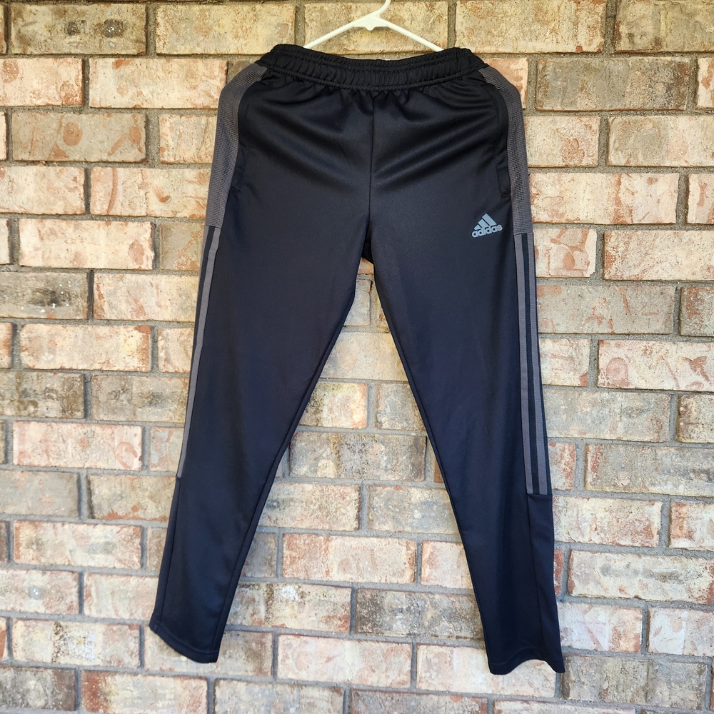 Adidas Kids Black Athletic Pants